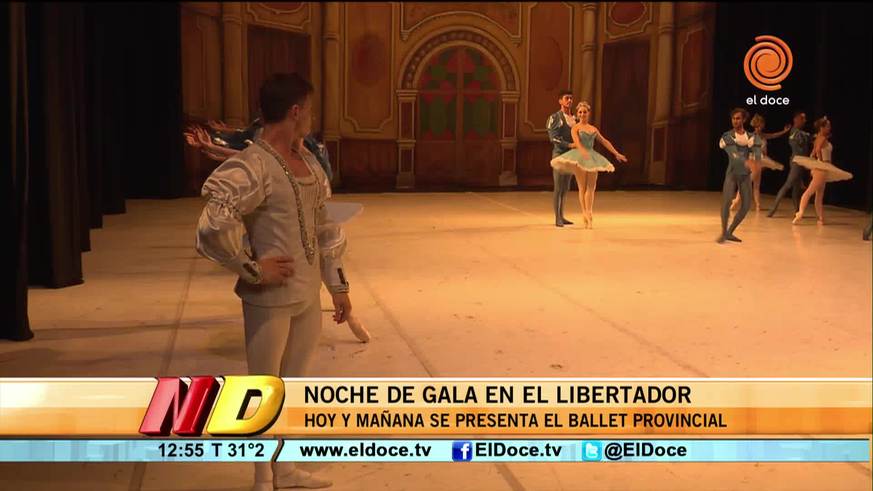 El ballet provincial despide el año en el Libertador