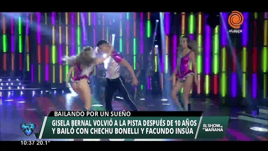 Regreso éxito de Gisela Bernal al Bailando