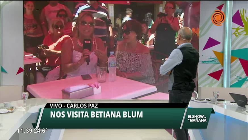 Betiana Blum y "Mi familia es así"