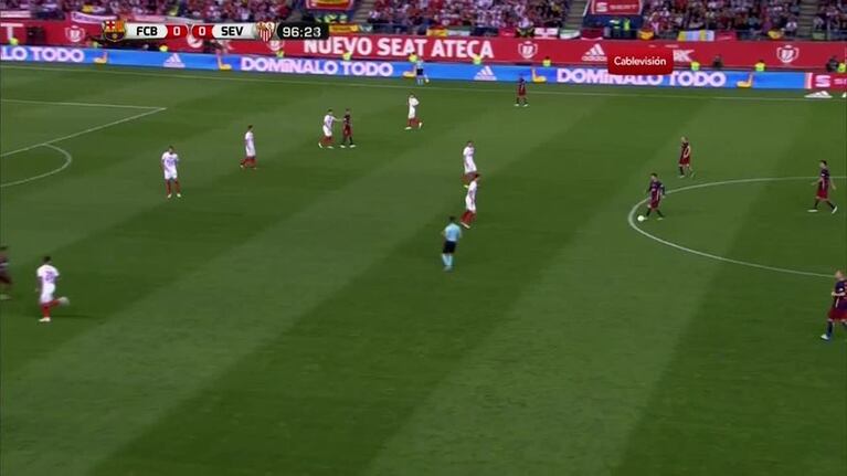 El gol de Jordi Alba ante Sevilla