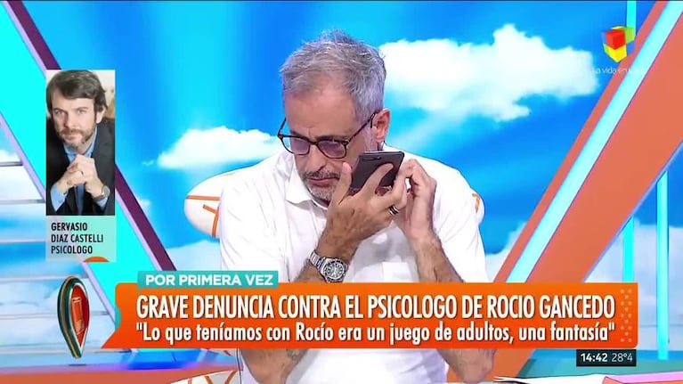 El audio comprometedor que recibió Rocío