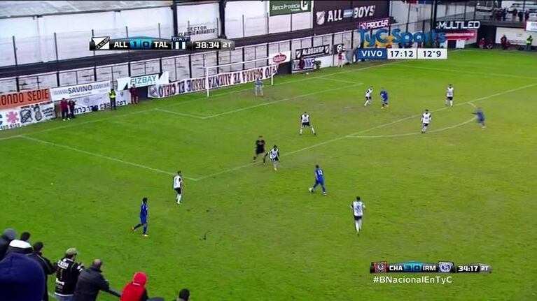 Klusener empató para Talleres ante All Boys