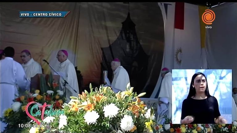 El gobernador Schiaretti en la beatificación de madre Catalina