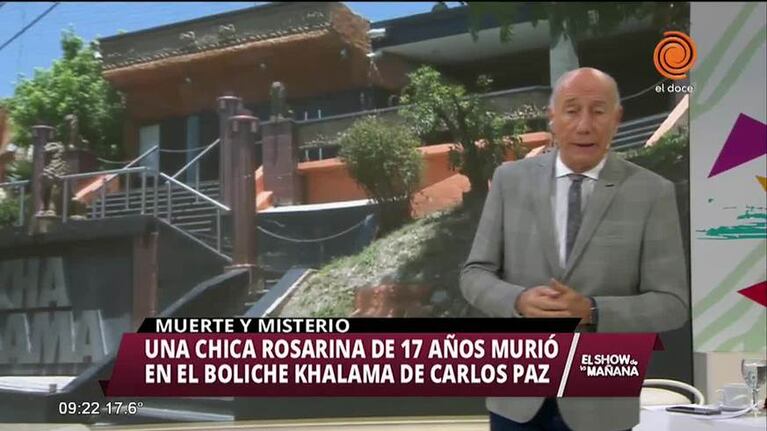 Muerte misteriosa en un boliche de Carlos Paz