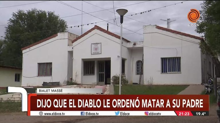 Mató a su papá porque "el diablo se lo ordenó"