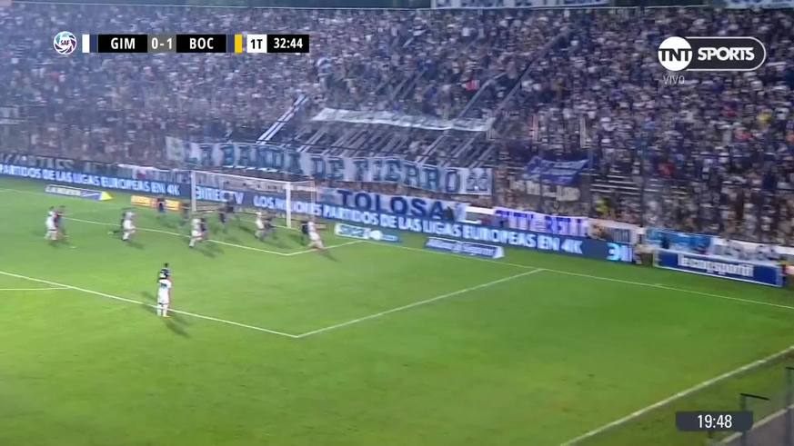 Colazo puso el empate para Gimnasia ante Boca