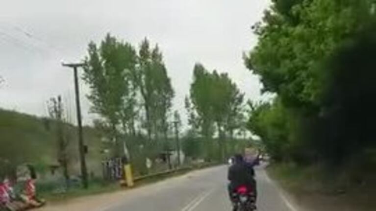 Imprudencia en la ruta E53
