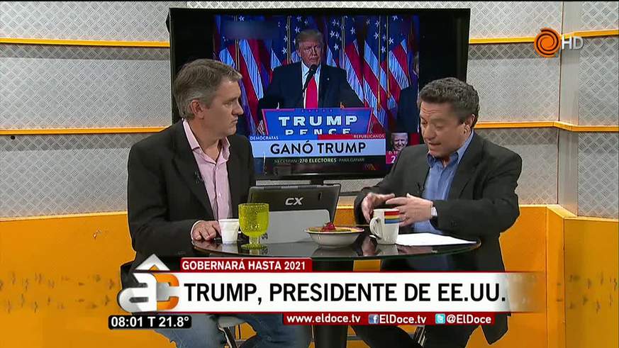 Fantini sobre Trump: "Apuntó a los Homero Simpson"