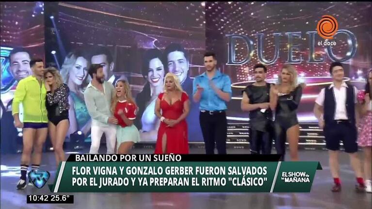Flor Vigna y Mica Viciconte se perfilan para ganar