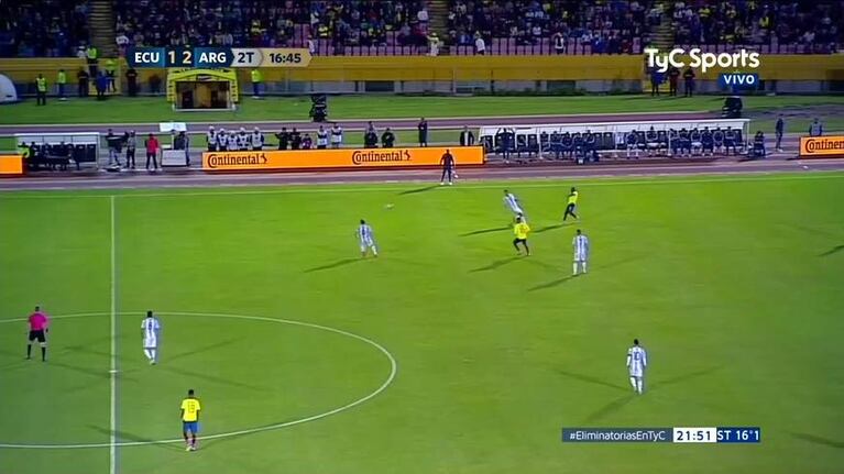 Messi la picó en el tercero de la Selección