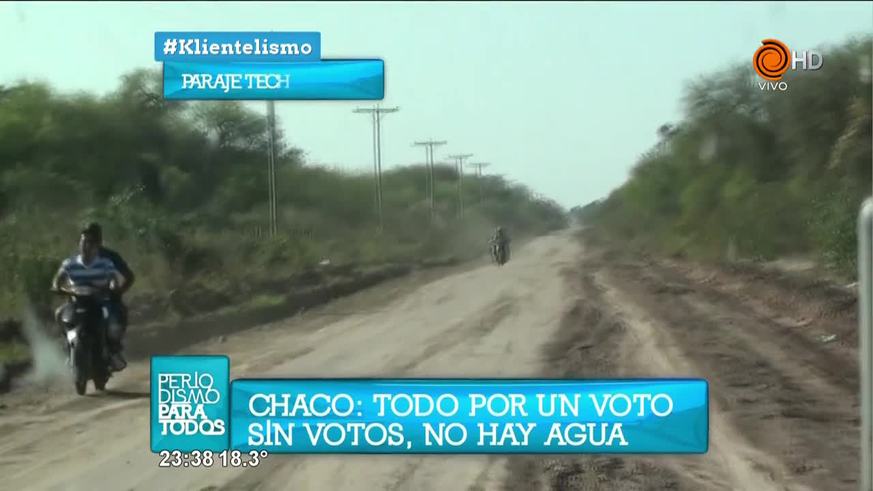 PPT: votos a cambio de agua en Chaco