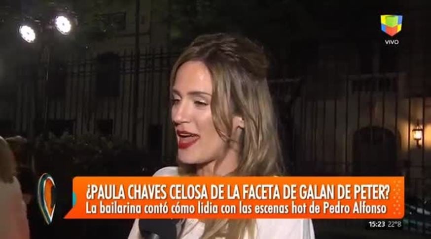 Paula Chaves, celosa de su marido