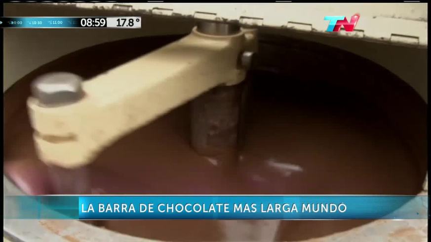 La barra de chocolate más grande del mundo