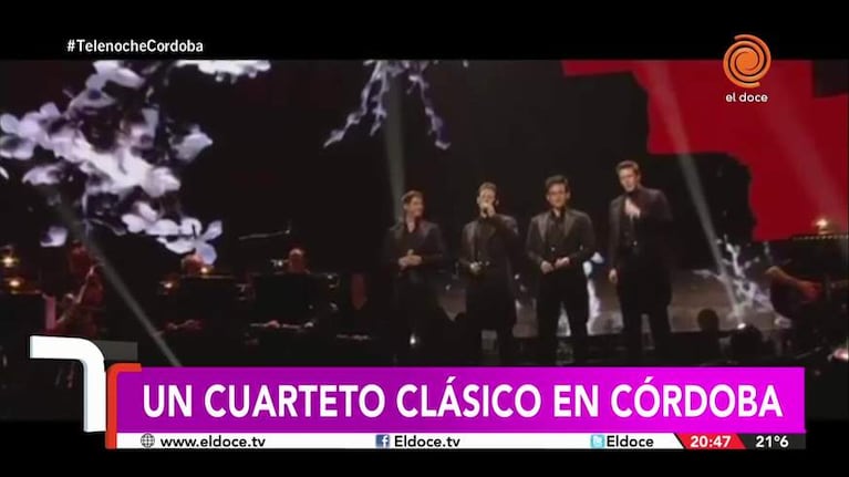 Las voces de Il Divo llegaron a Córdoba