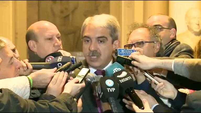 Aníbal Fernández habló del debate