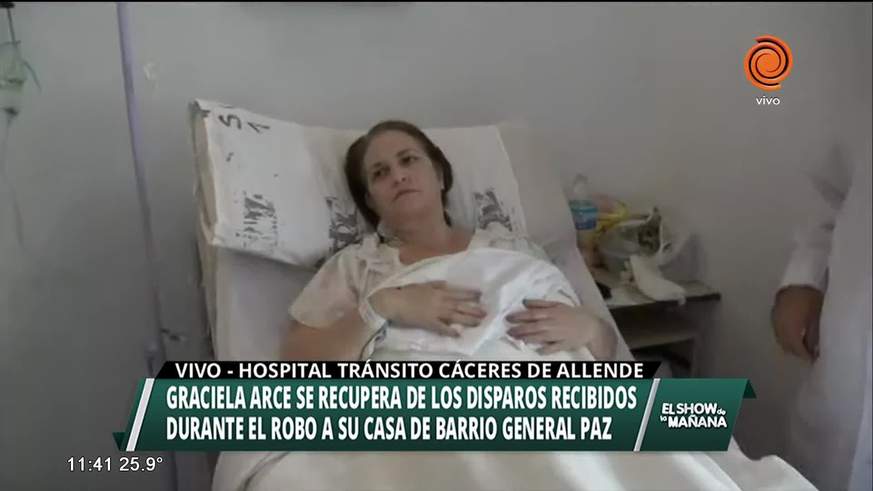 Se recuperan madre e hijo baleados