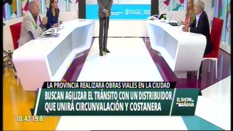 Obras en la zona norte de la ciudad de Córdoba