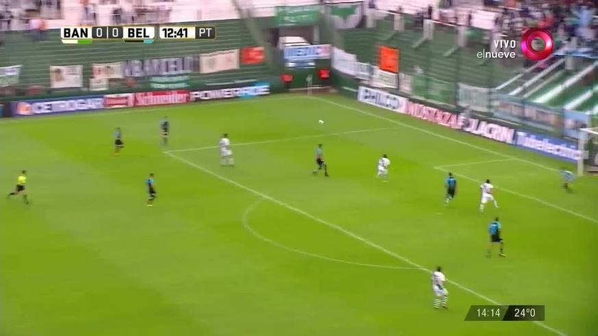 Gol de Cvitanich para Banfield contra Belgrano