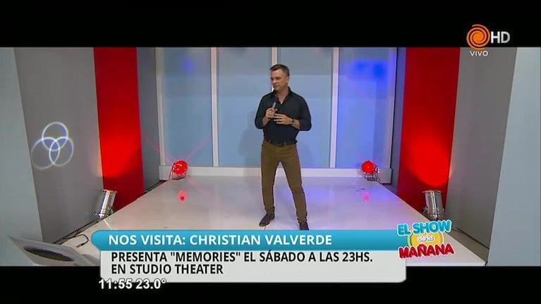Christian Valverde presenta "Memories"