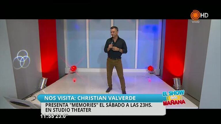Christian Valverde presenta "Memories"