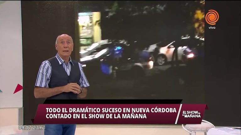 Así vivía Nueva Córdoba el tiroteo de anoche