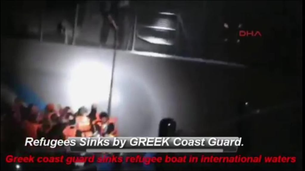 Grecia pinchó un bote de refugiados sirios