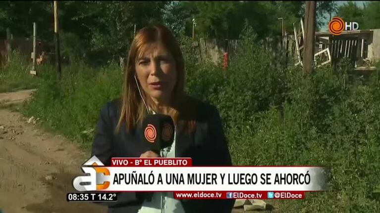 Apuñaló a su pareja y se ahorcó