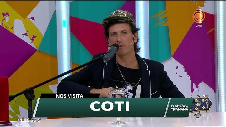 Coti presenta su tour "Cercanías y Confidencias"