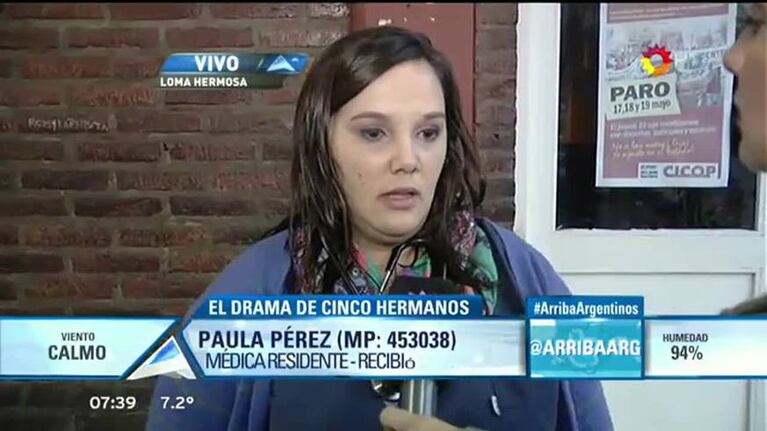 Cinco hermanitos fueron abandonados