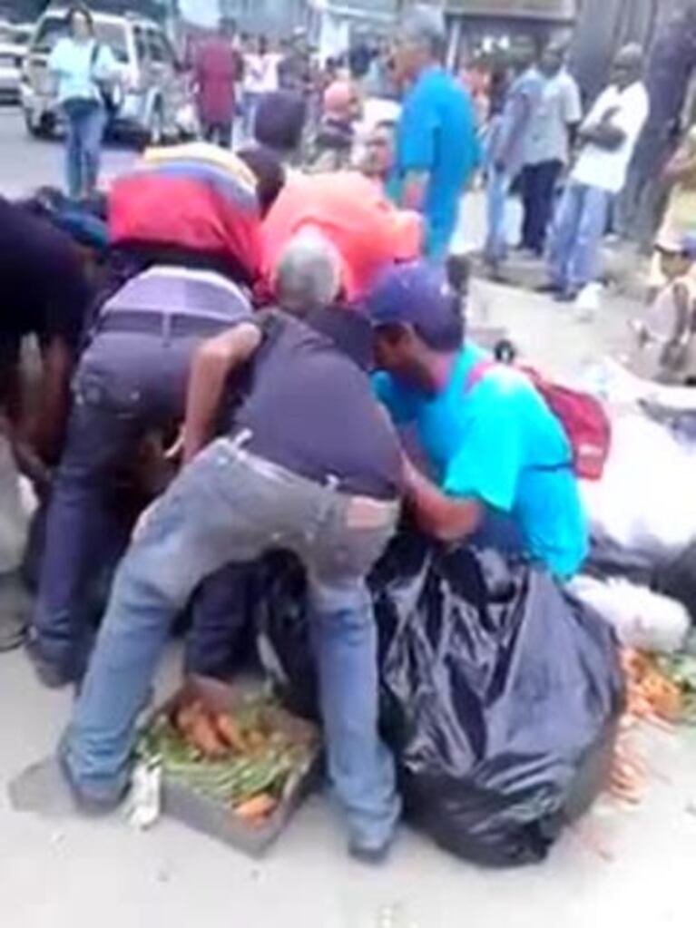 La desesperación de los venezolanos por la comida