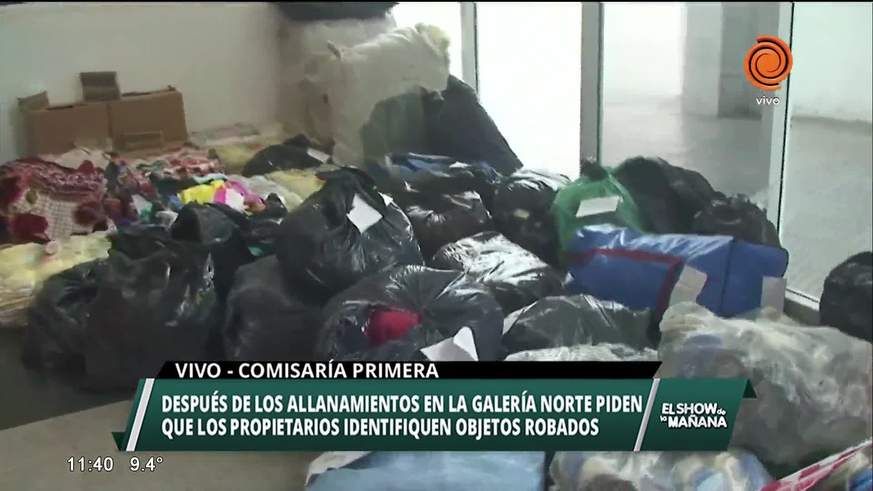 Objetos rescatados buscan dueño