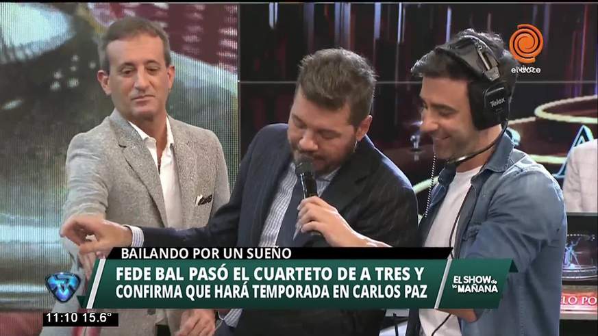Fede Bal confirmó temporada en Carlos Paz