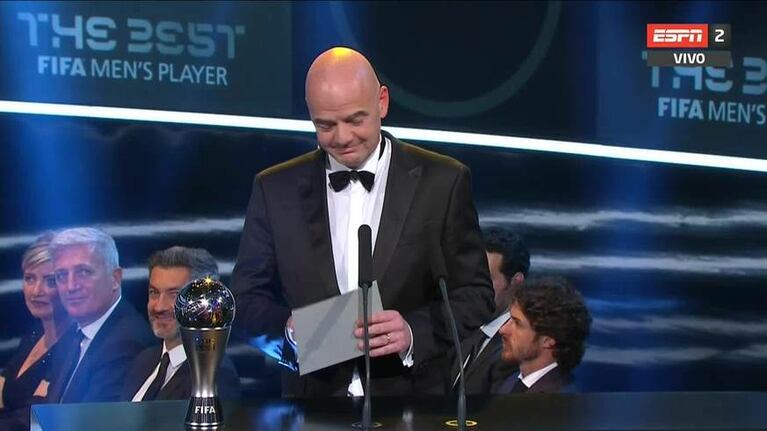Cristiano Ronaldo ganó "The Best"