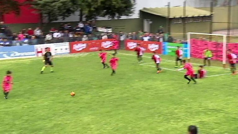 Fútbol Infantil 2017: los goles del primer programa