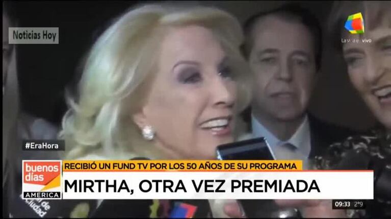 Mirtha Legrand volvió a apuntar contra el Gobierno