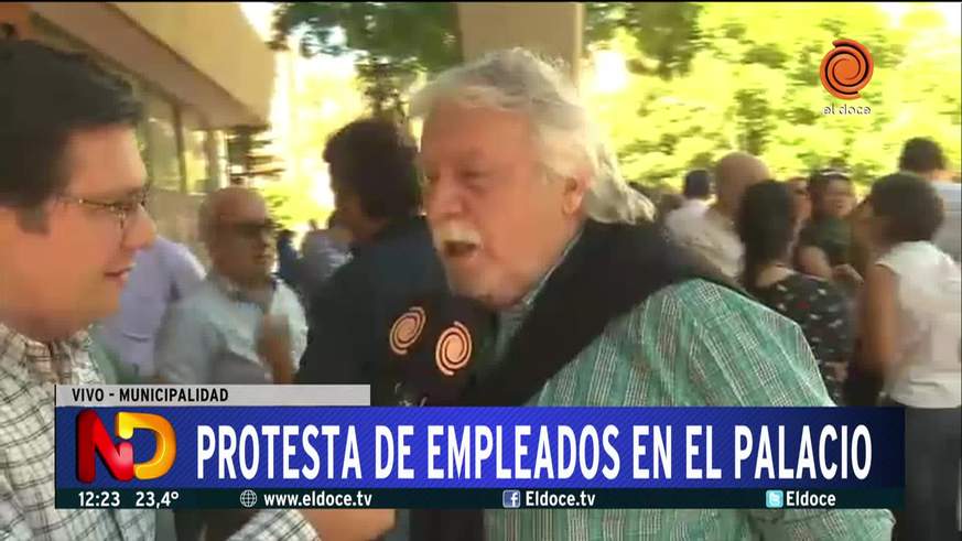 Sin atención en la Municipalidad por protesta