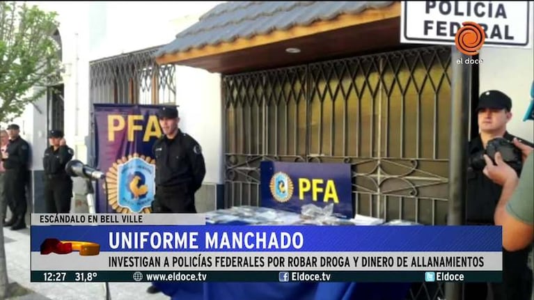 Policías imputados por robar en operativos en Bell Ville