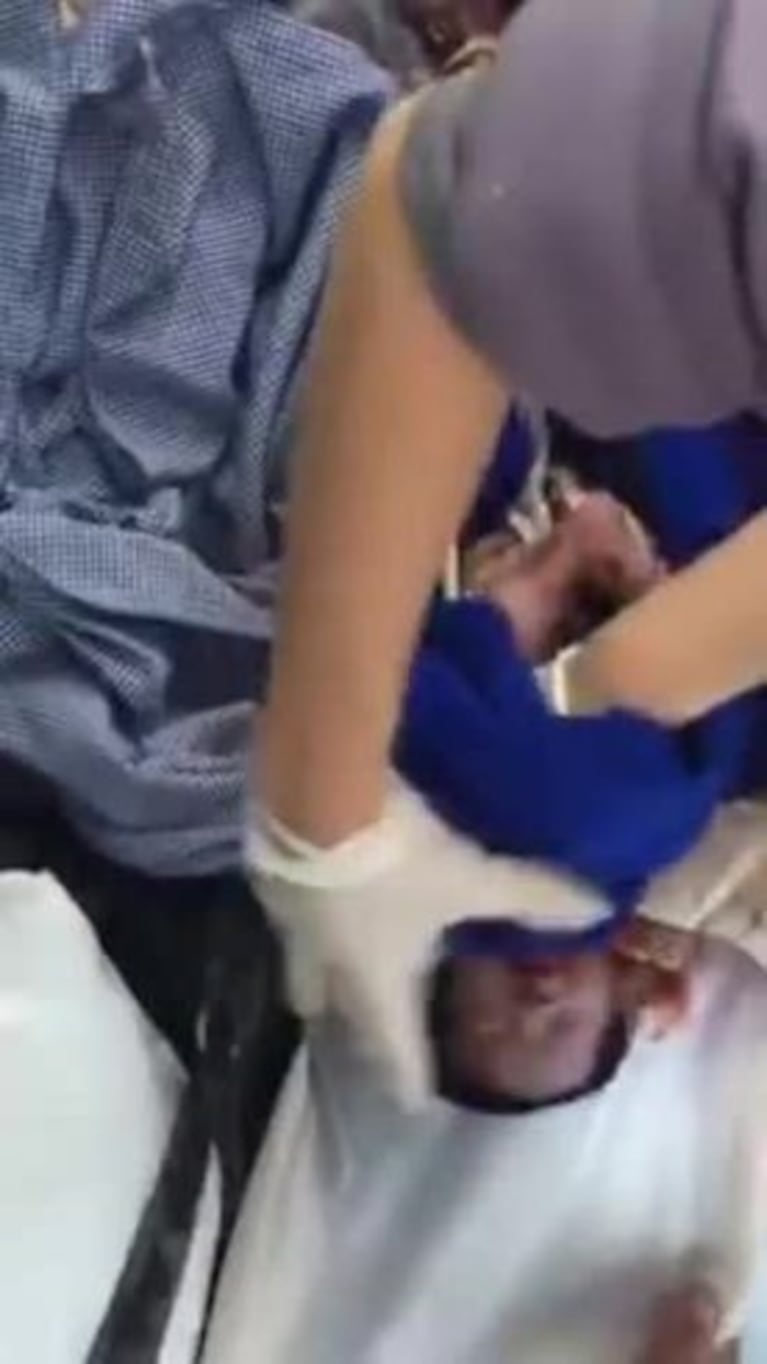 Los médicos rescataron una bebé abandonada en una bolsa de residuos
