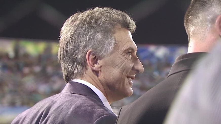 Macri estuvo payando en Jesús María