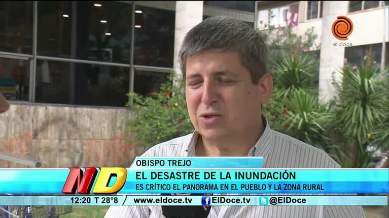 Obispo Trejo, inundado