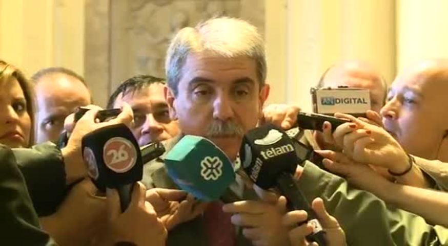 Aníbal Férnandez y el horario de los resultados del balotaje