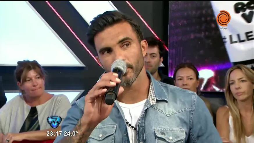 Cubero: "Vine porque volvió Pampita"
