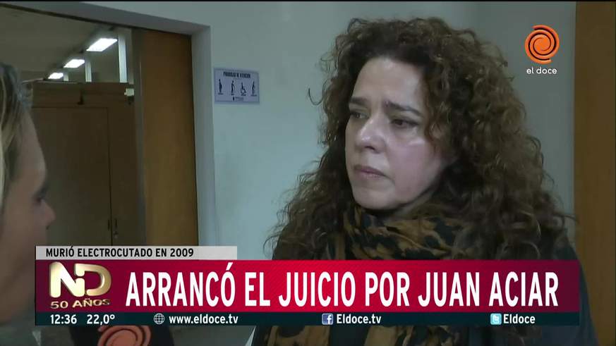 Comenzó el juicio por Juan Aciar