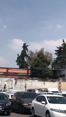 Así se derrumbó un edificio en México