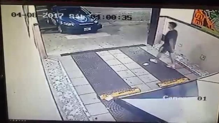Agresión policial registrada en Buenos Aires