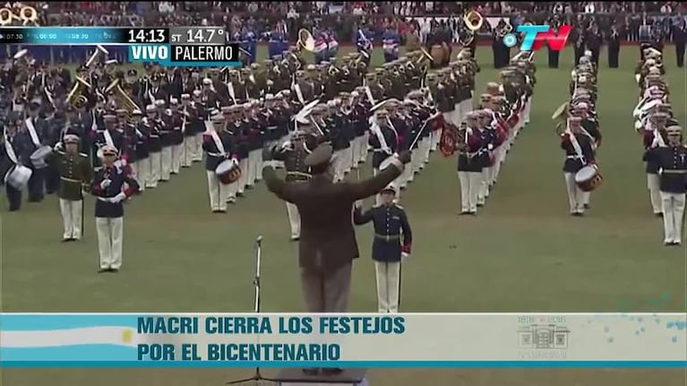 Bandas nacionales y extranjeras interpretaron el Himno