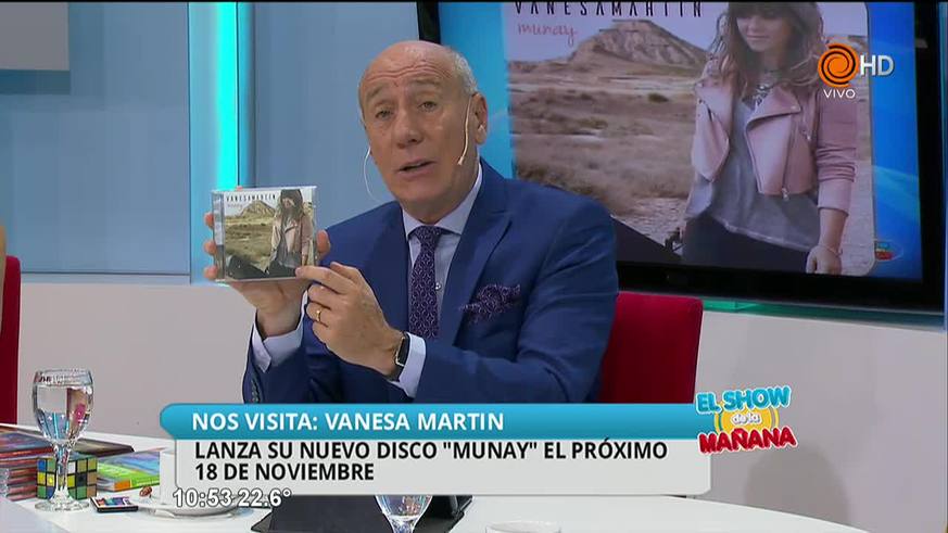 Vanesa Martin en el Show