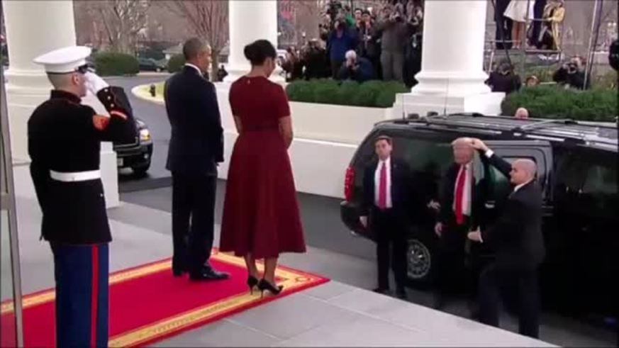 El incómodo momento entre Melania y Michelle