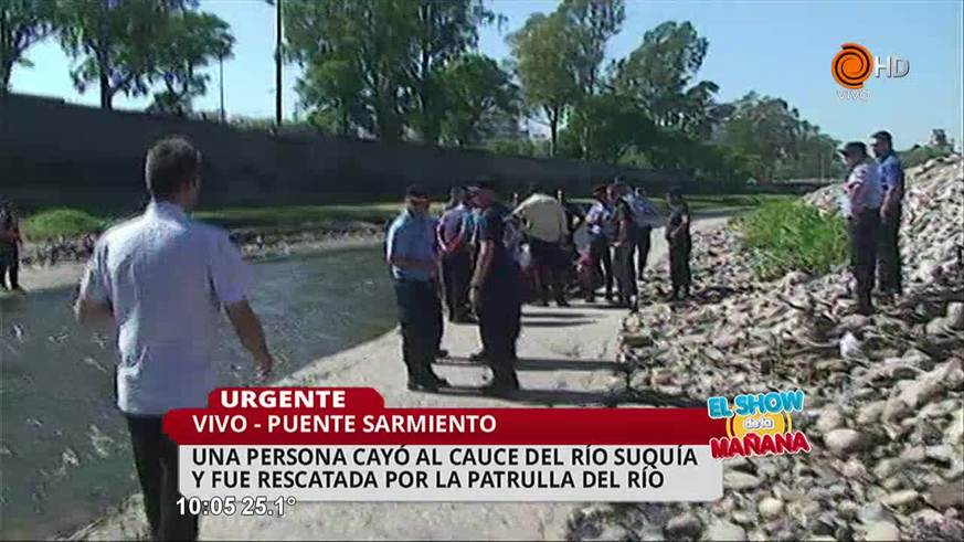 Rescate en el río