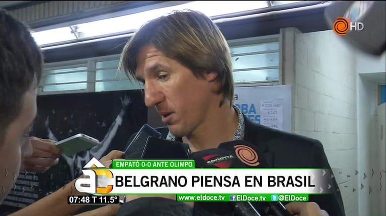 Belgrano empató con Olimpo y piensa en Brasil